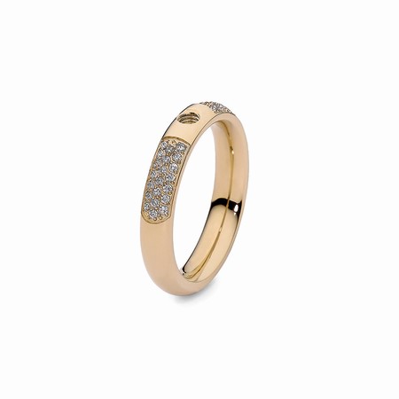 Qudo Gold Ring Deluxe - Size 50